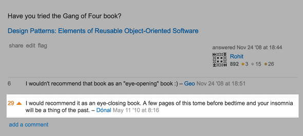 Gangs of Four funny review on Stack Overflow.png